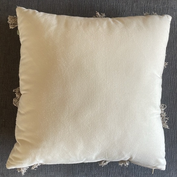 Embroidered Tassel Throw Pillow(s) - Picture 3 of 7